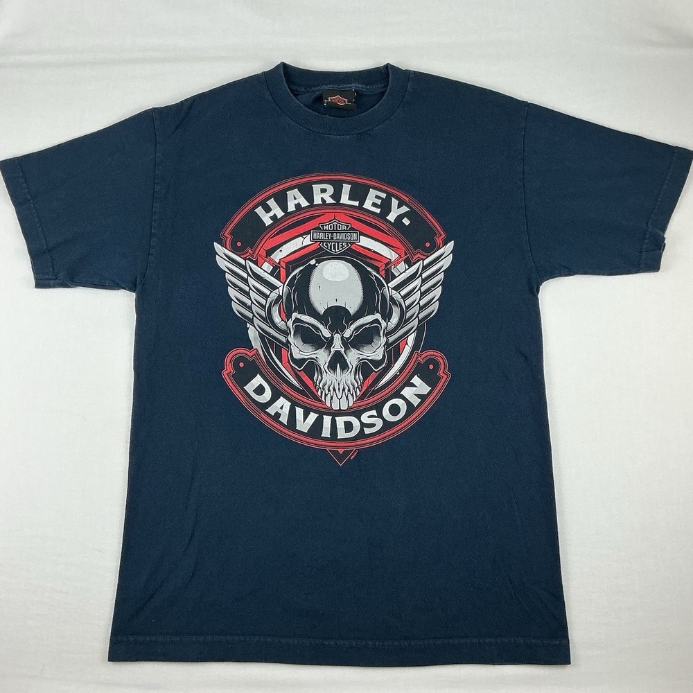 Harley-Davidson Rocky Top Pigeon Forge Tennessee, Blue, Men's Size M